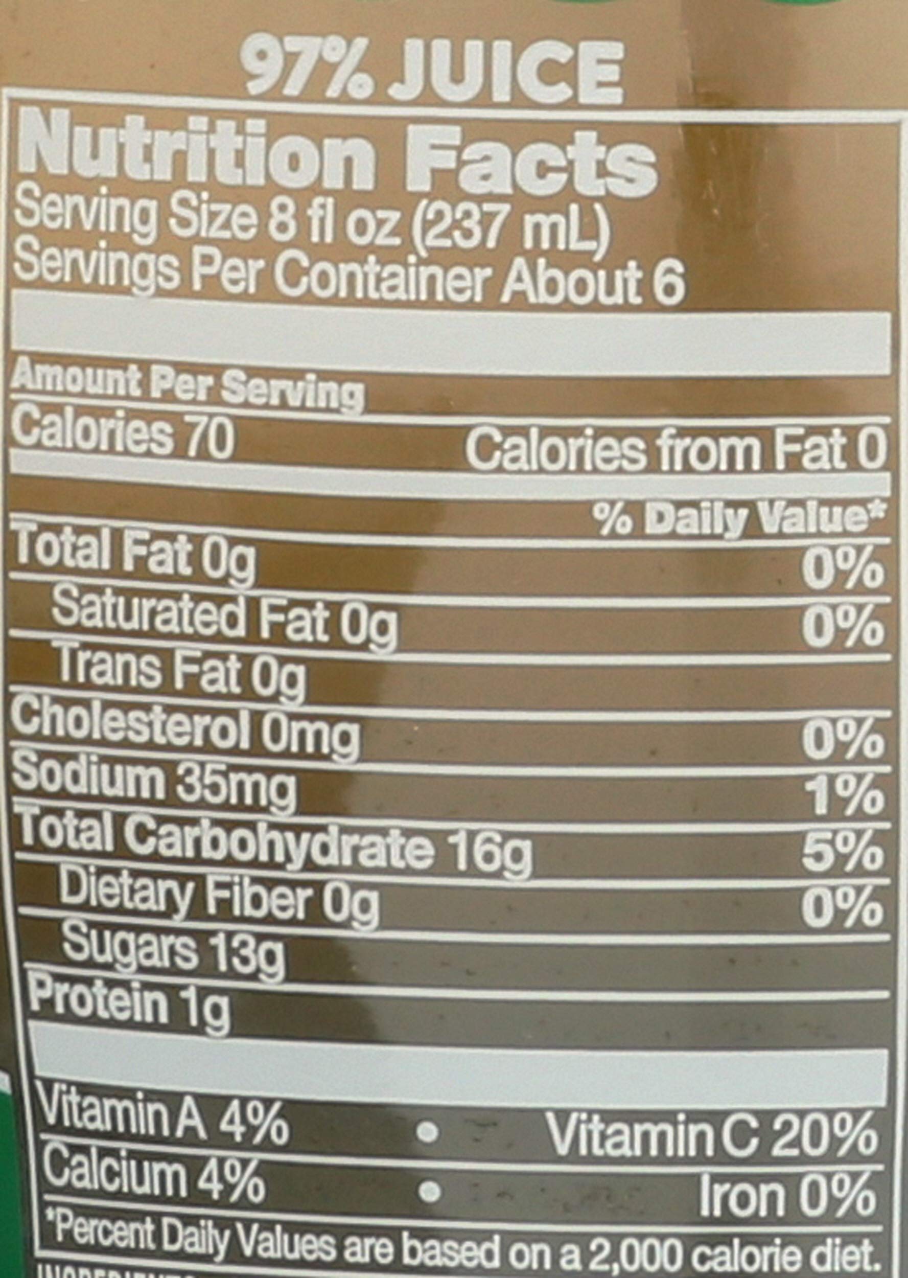 Suja Organic Mighty Dozen Cold Pressed Juice Drink, With Apple, Celery, Cucumber, Kale and Collard Greens, 46 fl oz Bottle