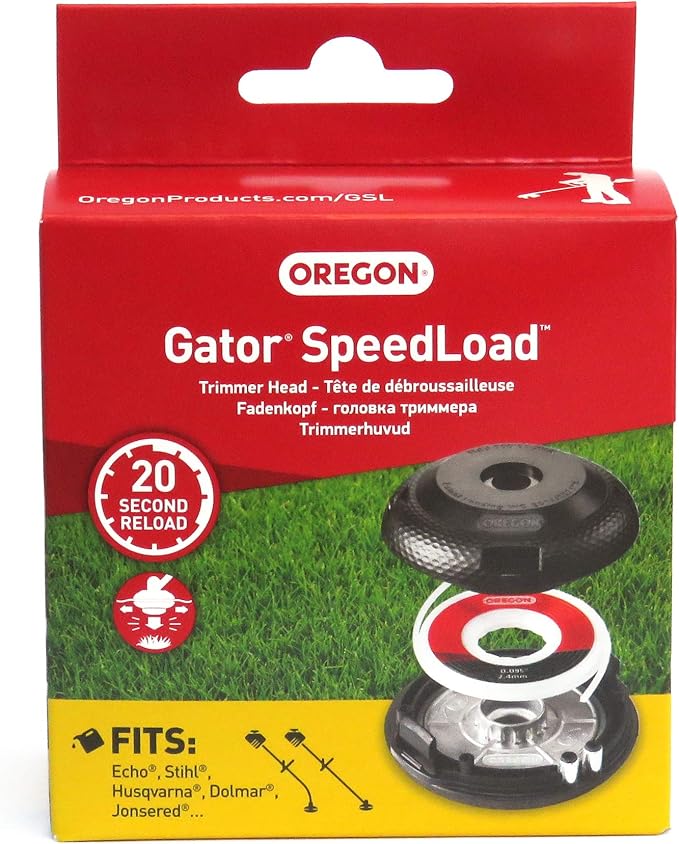 Oregon Gator SpeedLoad Universal Trimmer Head & Line/Wire for Straight