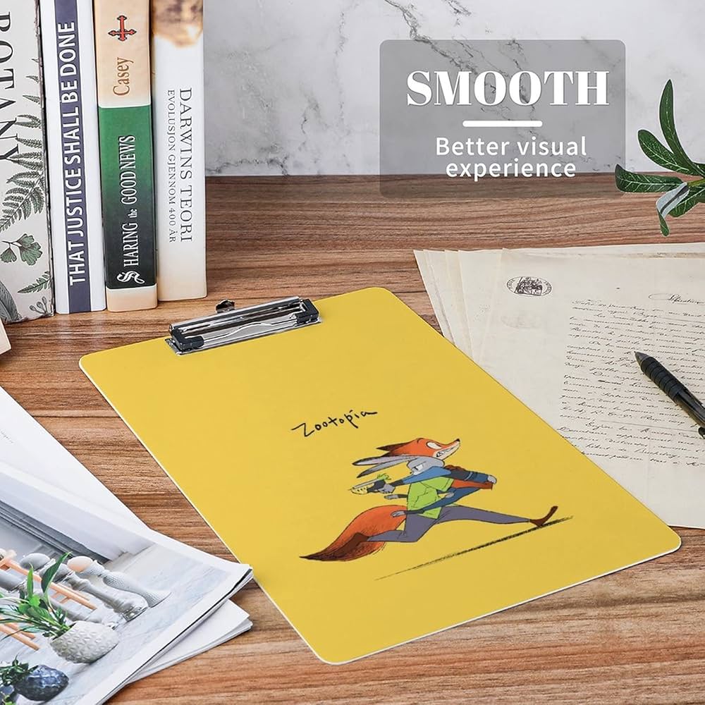 Amazon | クリップボード A4サイズ ズートピア クリップファイル