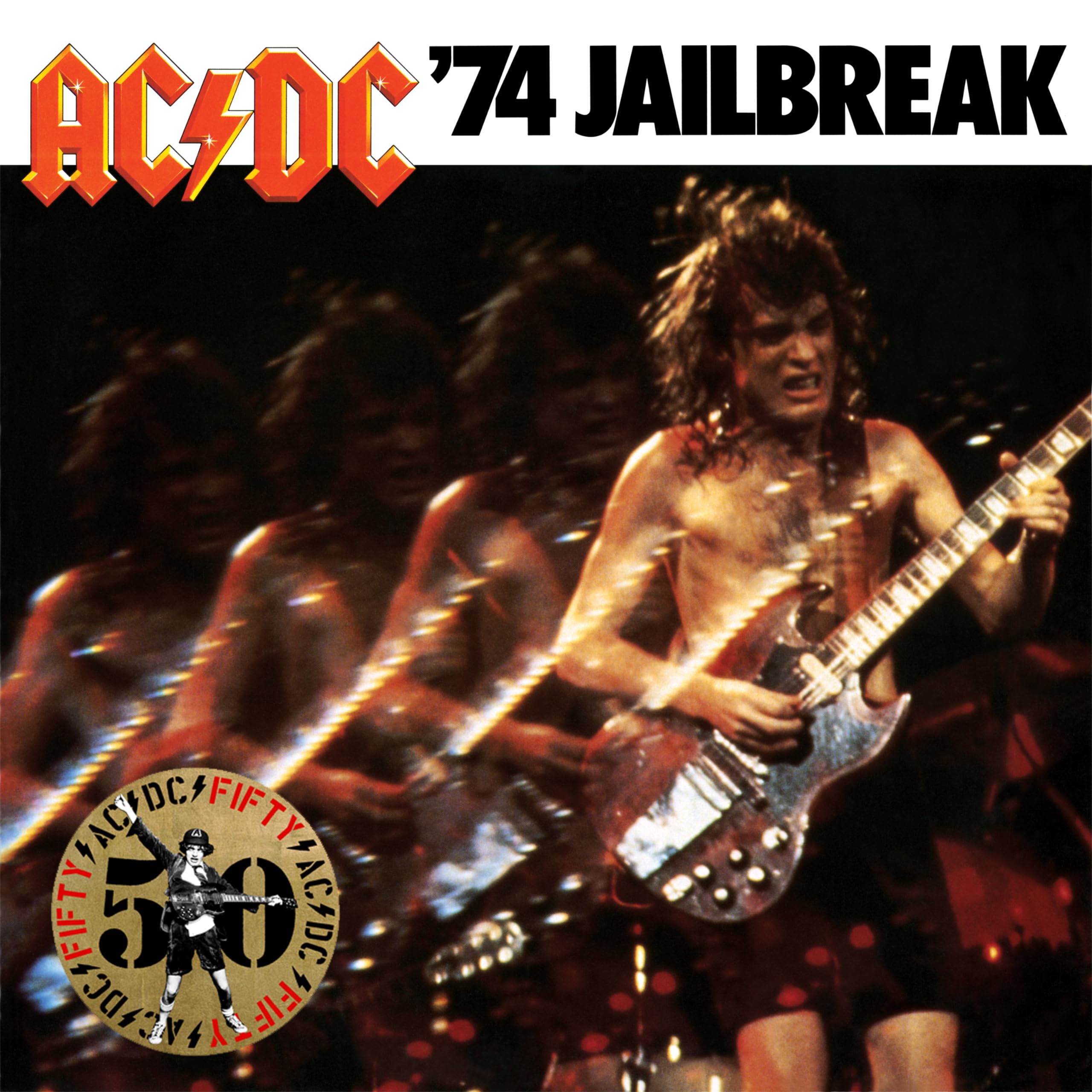AC/DC／’74ジェイルブレイク　レコード Amazon.co.jp: 74 Jailbreak (Gold Vinyl) [Analog]: ミュージック