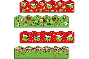 Whaline Grinch Classroom Borders for Christmas