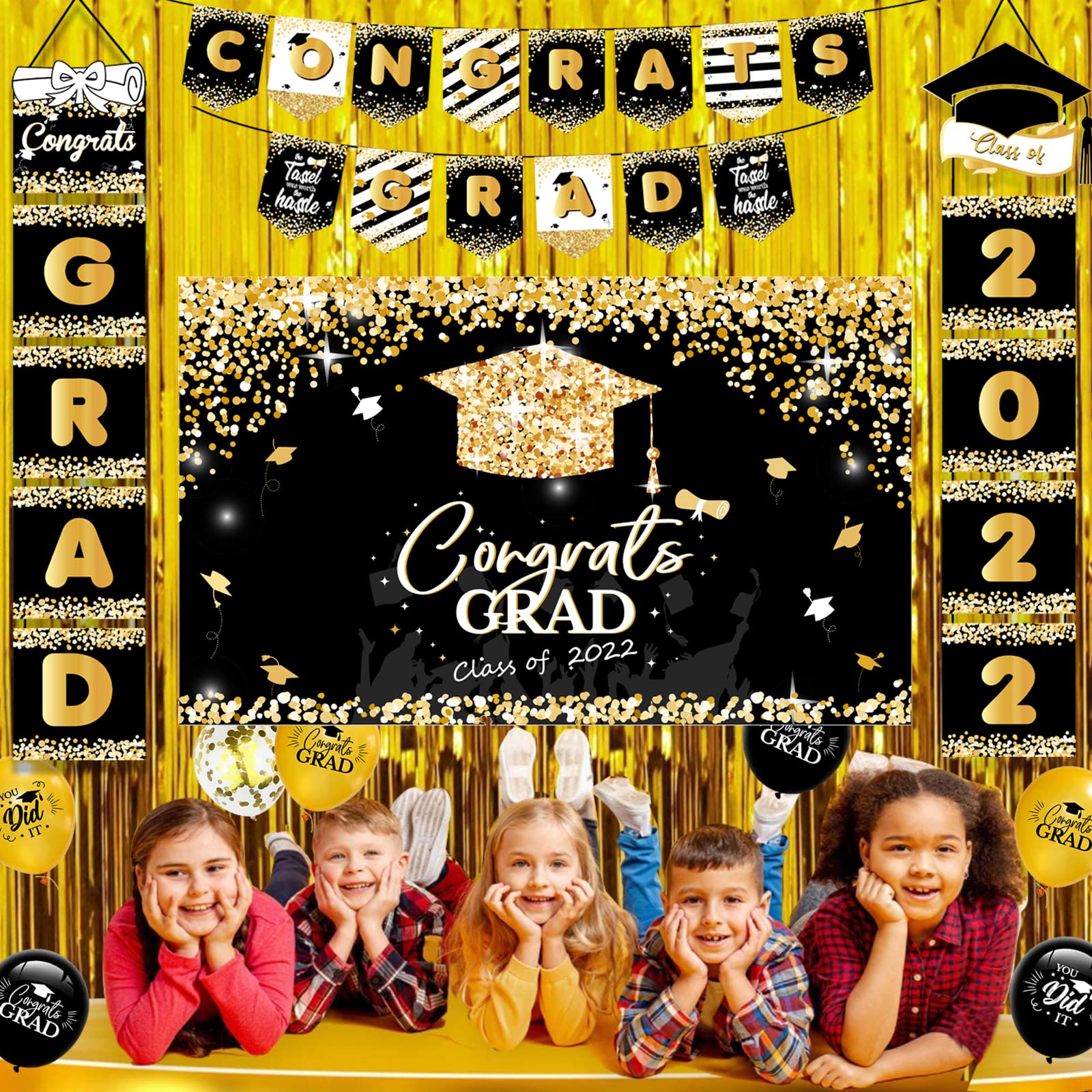 Buy Graduation Party Decorations 2022 Graduation Party Supplies Pack