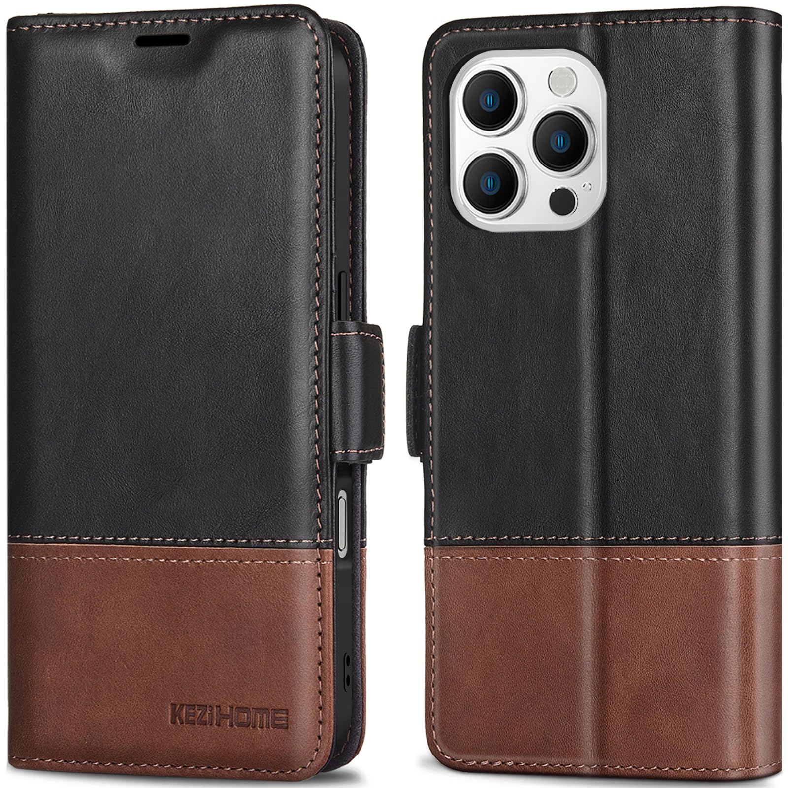 KEZiHOME iPhone 16 Pro Max Wallet Case