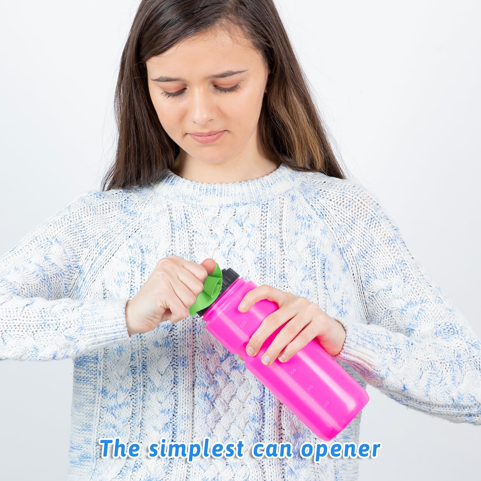 Rubber Jar Opener Grippers, 6 Pieces Round Jar Opener Gripper Pad Heat-Insulated Opening Bottle Lid Non-slip Silicone Jar Opener Gripper Pad for Seniors Elderly Arthritis Weak Hands Easy Opening Jars