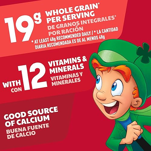 Miniatura 6 de Lucky Charms Cereal sin gluten con malvaviscos caja de tamaño gigante de 261 onzas