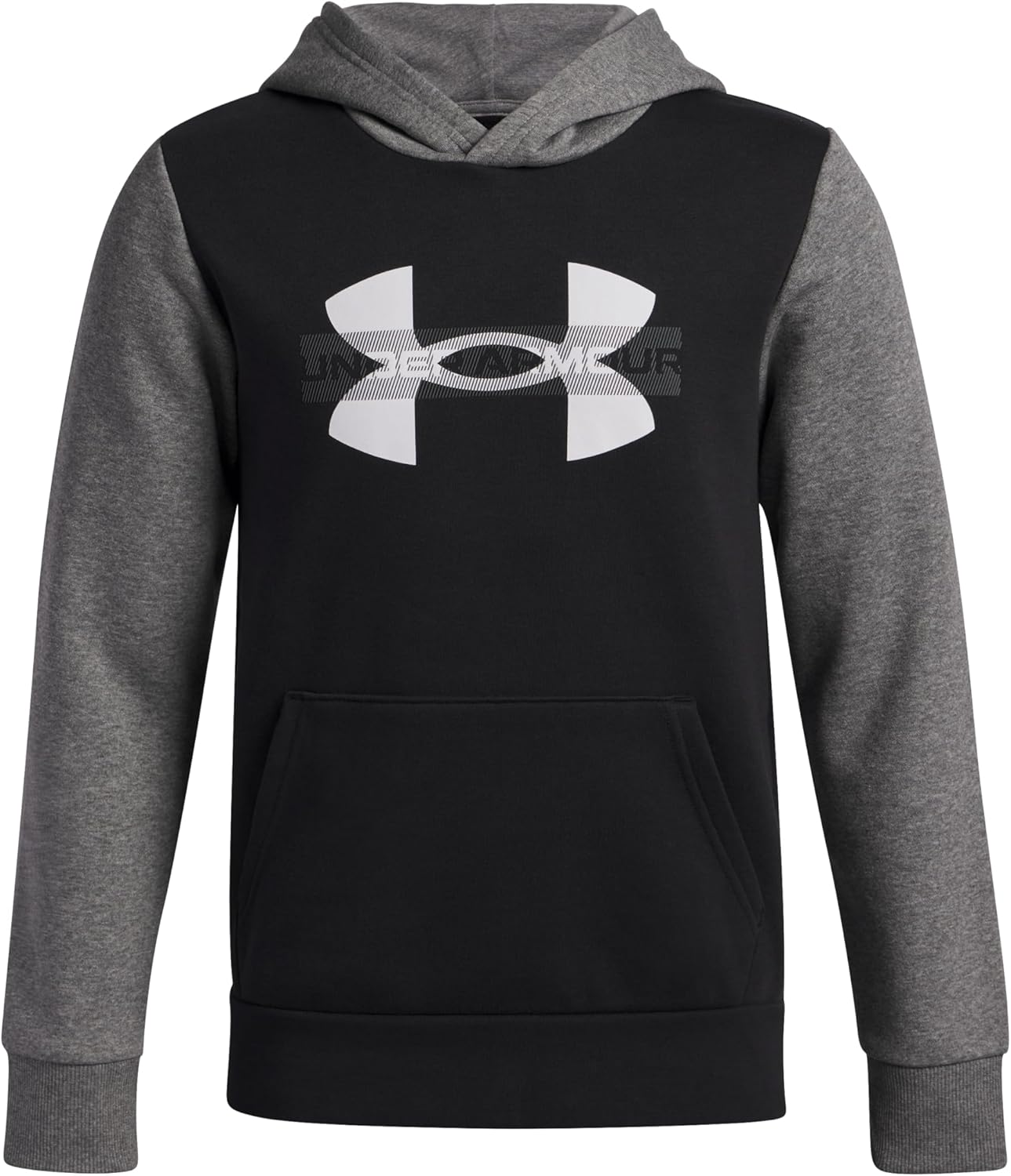 Under Armour Boys' Rival Fleece Colorblock Graphic Hoodie (Big Kids)