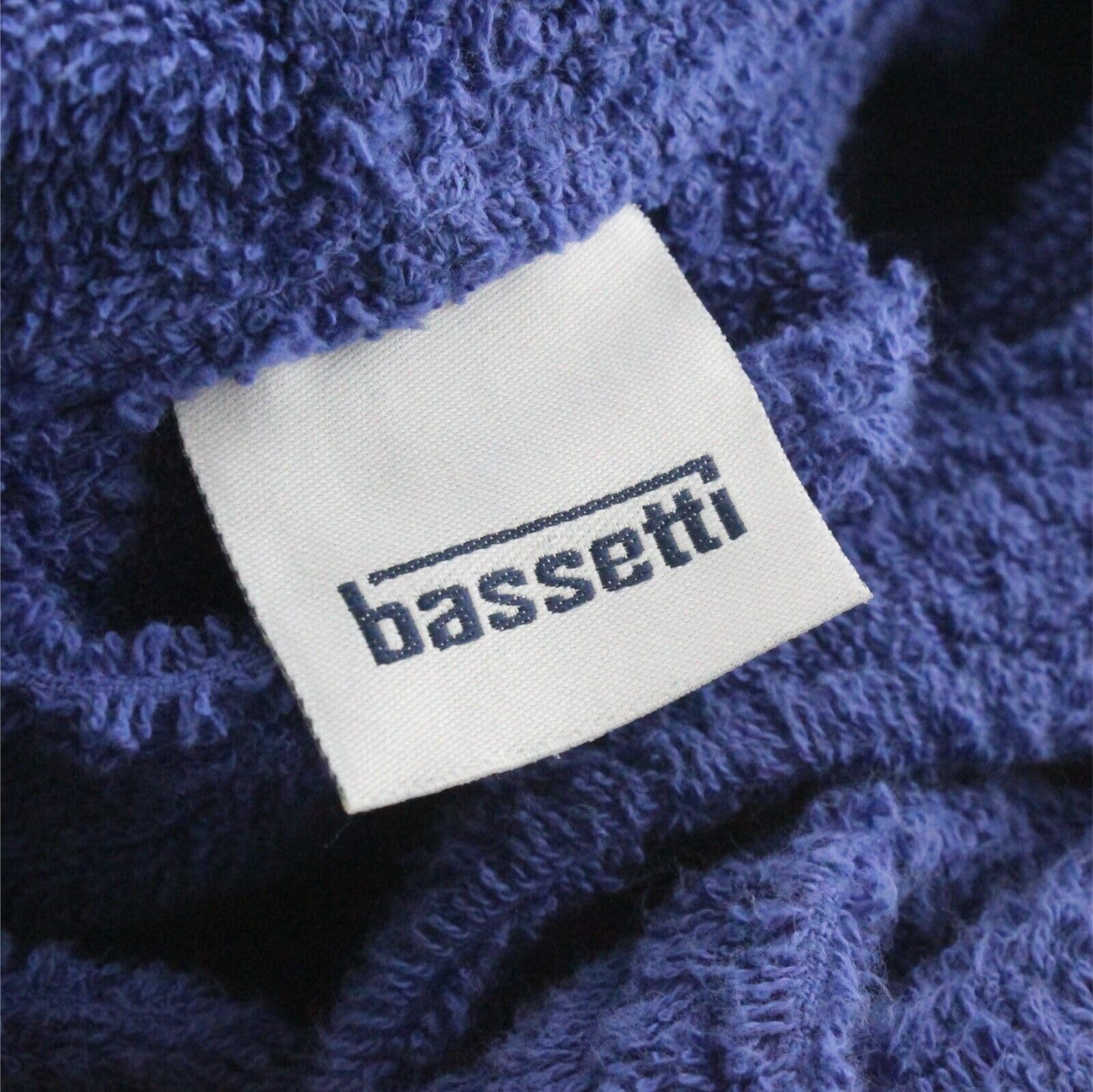 Bassetti Accappatoio Bambino Bambina in Spugna | Accappatoio Bimba Bimbo con Cappuccio 100% Cotone (Oltremare DA, 10/12 anni)