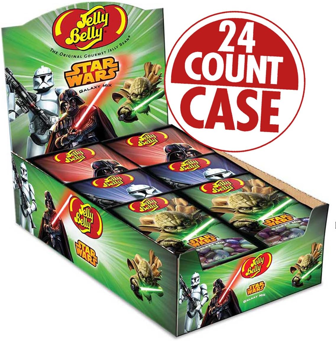 Jelly Belly Star Wars The Last Jedi Jelly Beans, Assorted Designs, 1-oz, 24 Pack