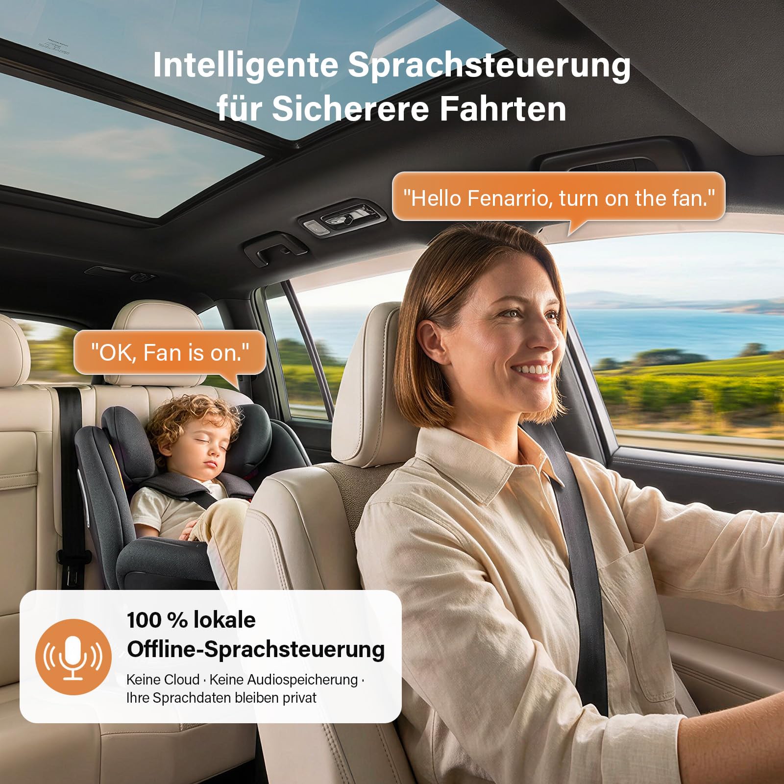AS5 i-Size kindersitz, 360 Grad Drehbar, Mit ISOFIX, Schwarz