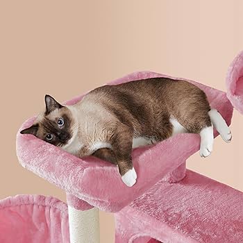 【ピンクの猫】　PARADYM 10.5 Amazon.com: Yaheetech Multi-Level Cat Tree, Large Cat Tower