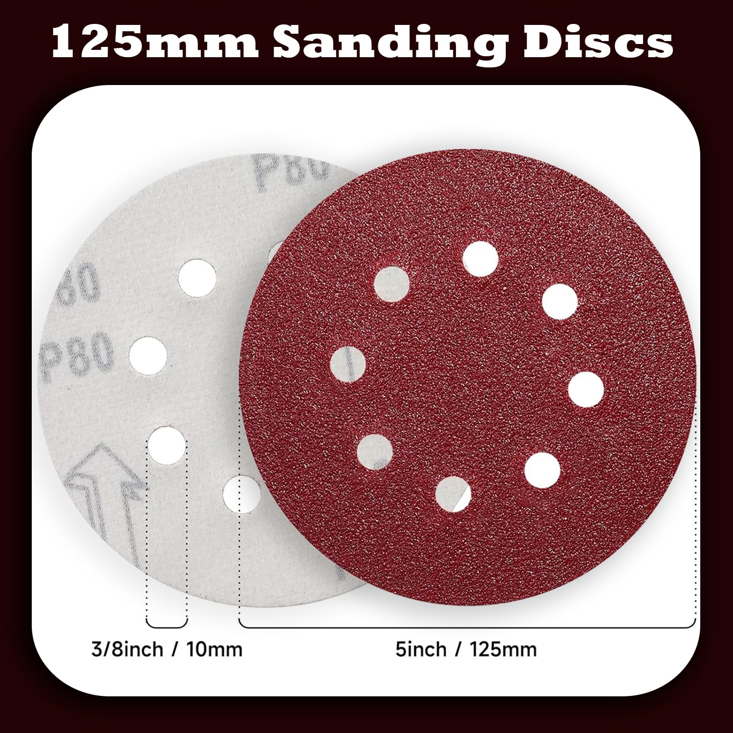125mm Sanding Discs - Image 3