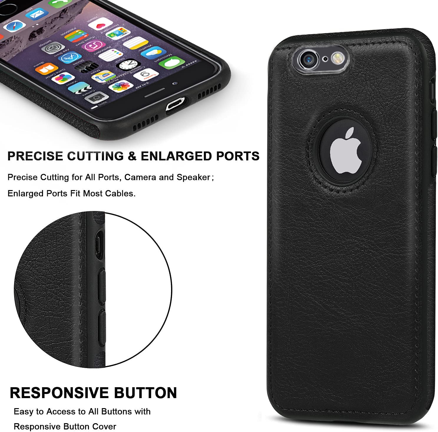 Excelsior Back Cover Compatible with Apple iPhone 6 Plus, 6s Plus