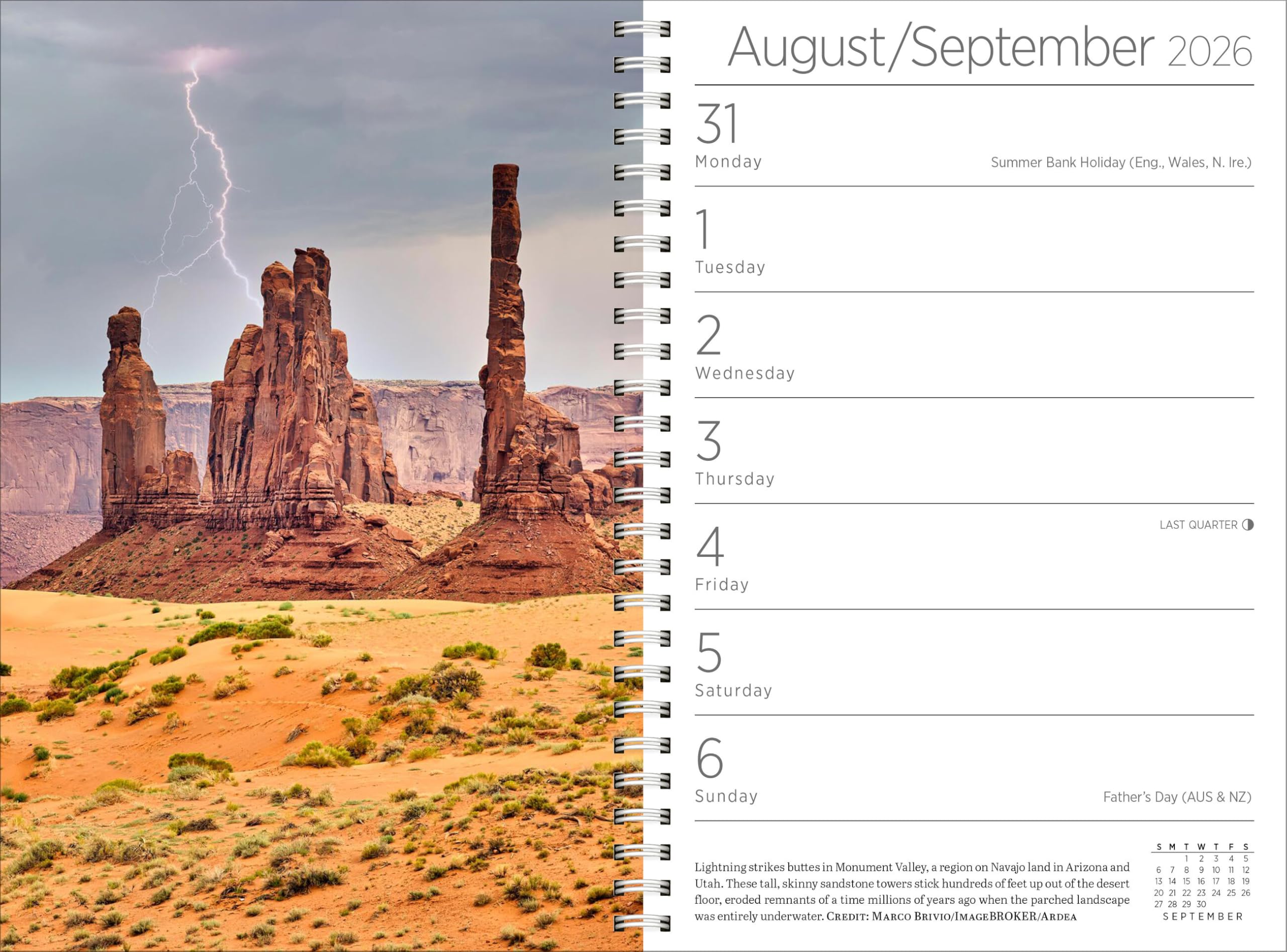 Audubon Engagement Calendar 2026: A Tribute to Nature and Its Spectacular Landscapes