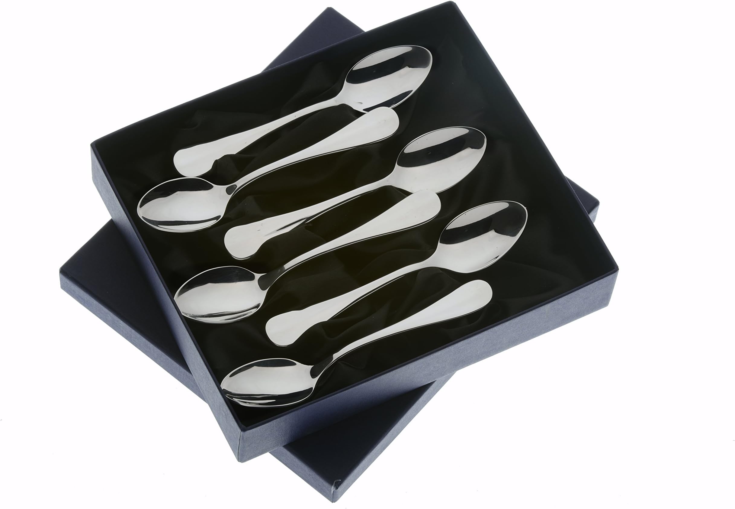 Arthur Price of England 6-Piece Baguette 25 Year Silver Plated Teaspoons