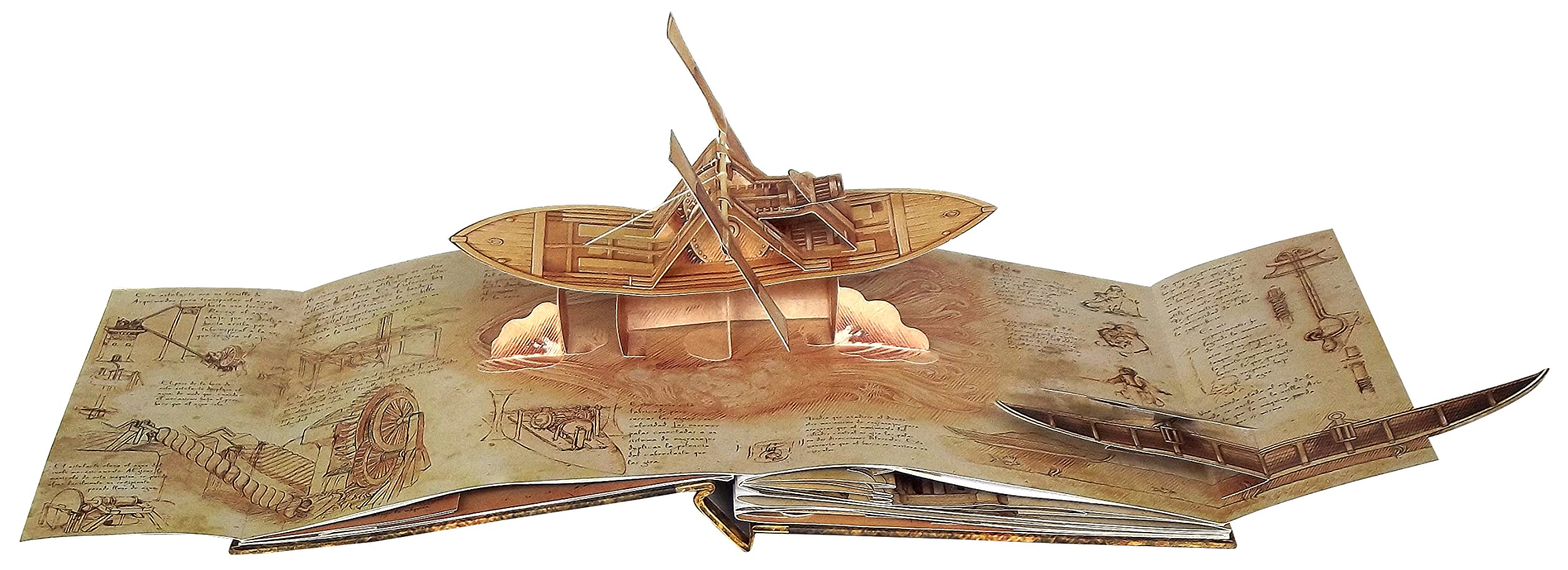 Leonardo. Desplegables a partir de sus inventos (Modelos para armar)