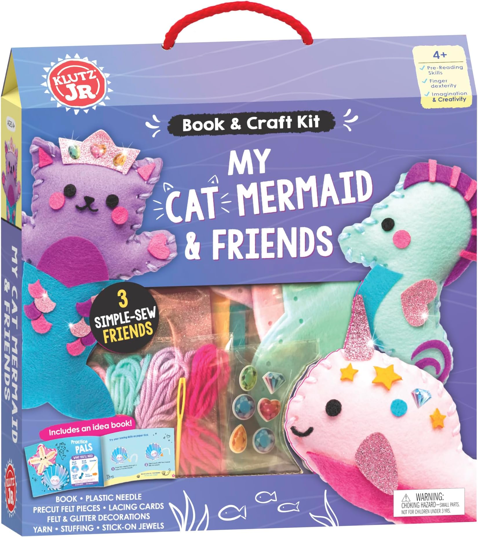 My Cat Mermaid & Friends (Klutz Junior) Paperback – 4 Mar. 2021