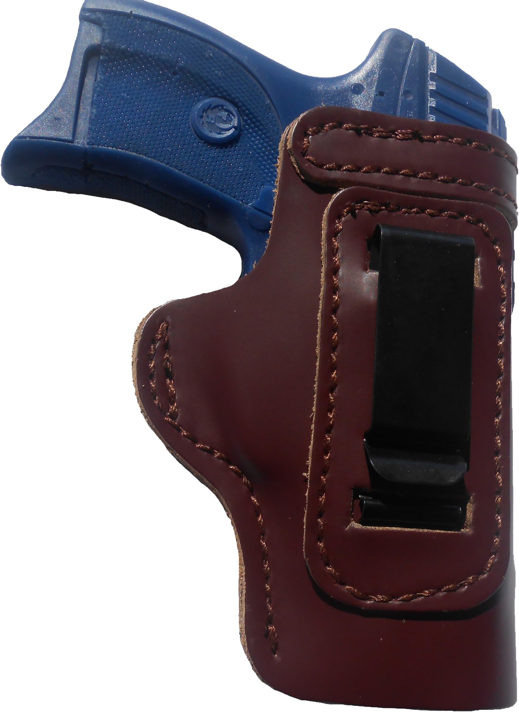 Pro Carry Walther PK380 /w Factory Laser Leather Leather Gun Holster LT Right Hand IWB Mahogany