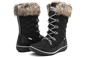 Globalwin Women's Waterproof Winter Snow Boots: Conquer Winter's Chill in Style