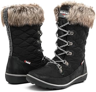 GLOBALWIN Women's 1731 Winter Snow Boots