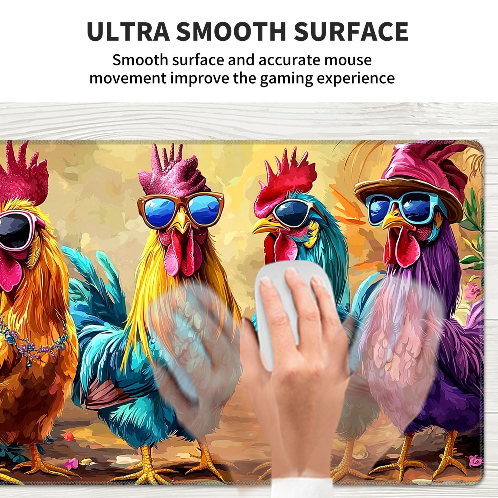 Amazon.com: Playmat for TCG, with Free Storage Bags, Game Mat 24 x 14  inches, MTG and Board Game Mat for Cards, Ideal for Card Game Enthusiasts,  Colorful Chickens : Toys & Games