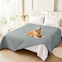 Vista 92 de hyha Manta impermeable para perro, manta suave para cama de perro, manta para mascotas, funda de sofá impermeable lavable para perros, fundas Gris