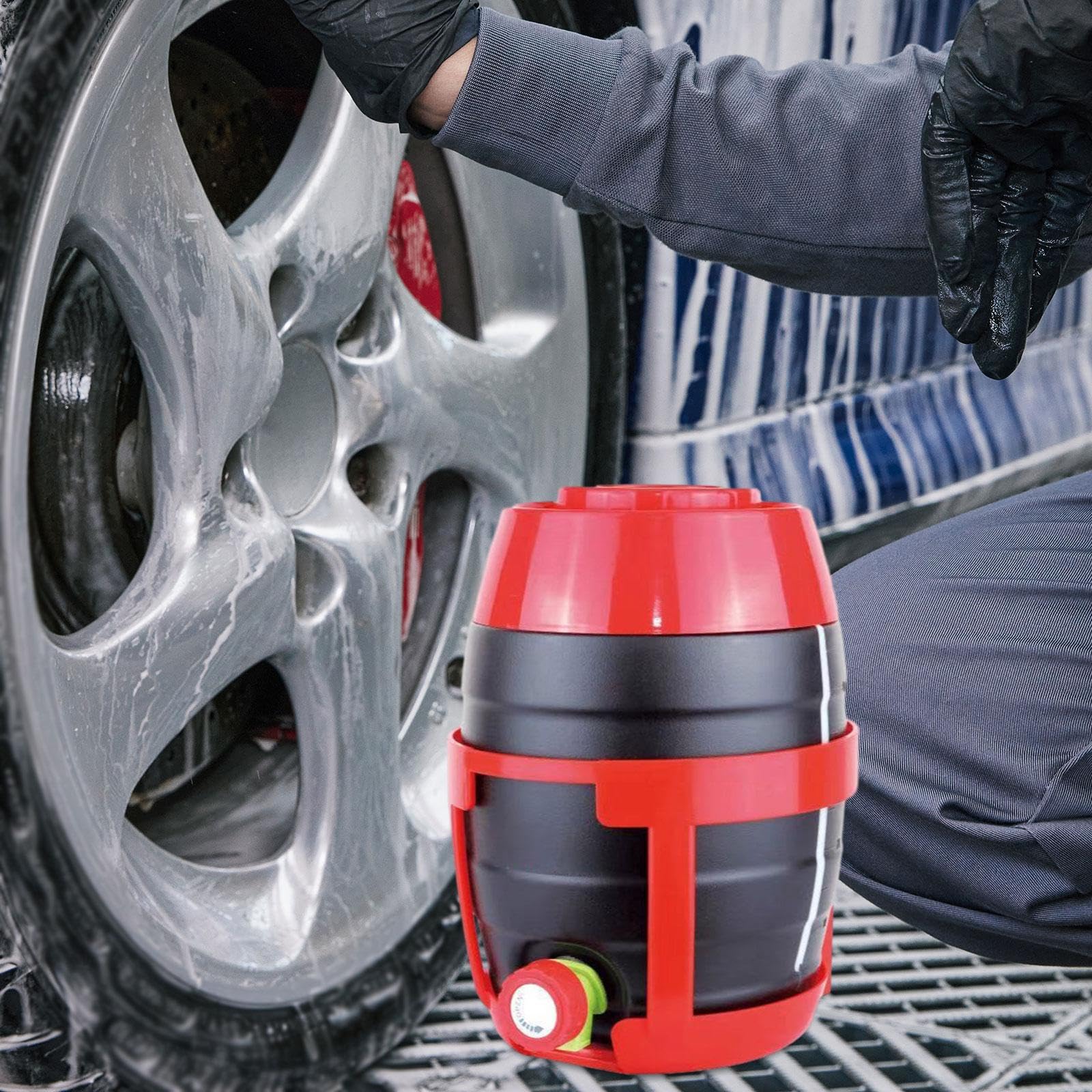 Contenitore Dispenser per Detailing Auto, Secchio Dispenser, Strumento Pratico per Autolavaggio