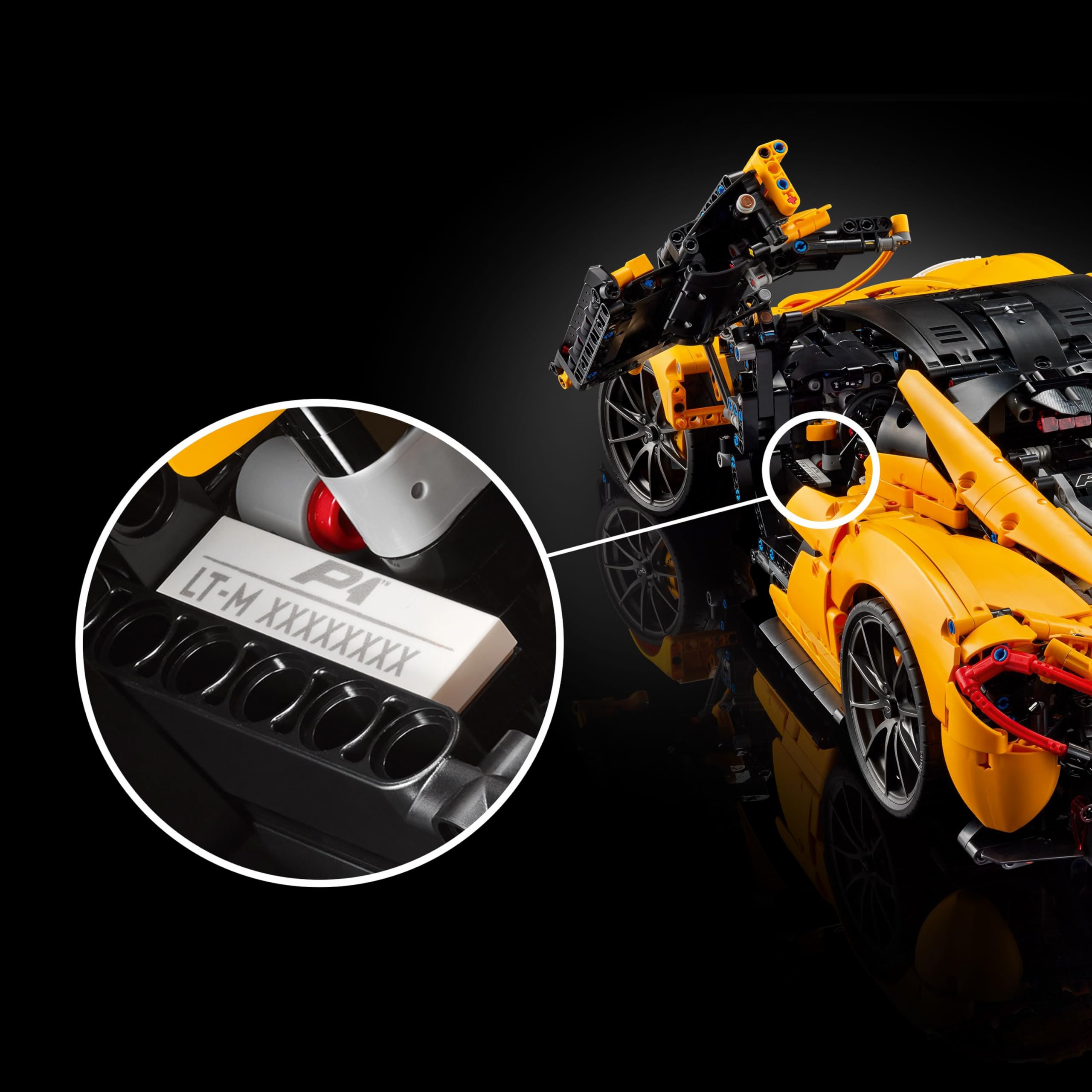 FIT KEEPⅡ LEGO Technic McLaren P1 Hiperauto, Set para Adultos, Regalo para