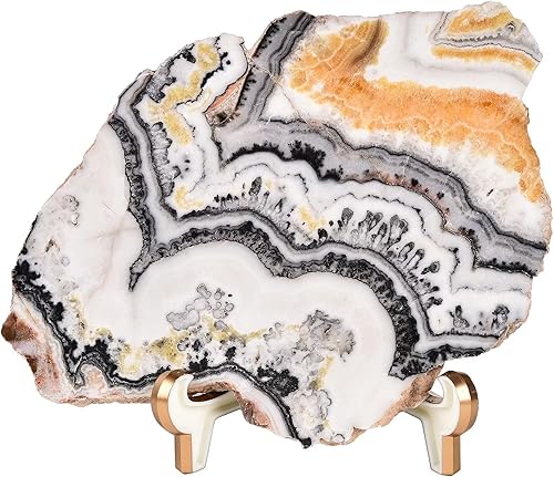 Miniatura 2 de AMOYSTONE JY-rebanada-Calcita 1.8-2.0 lbs