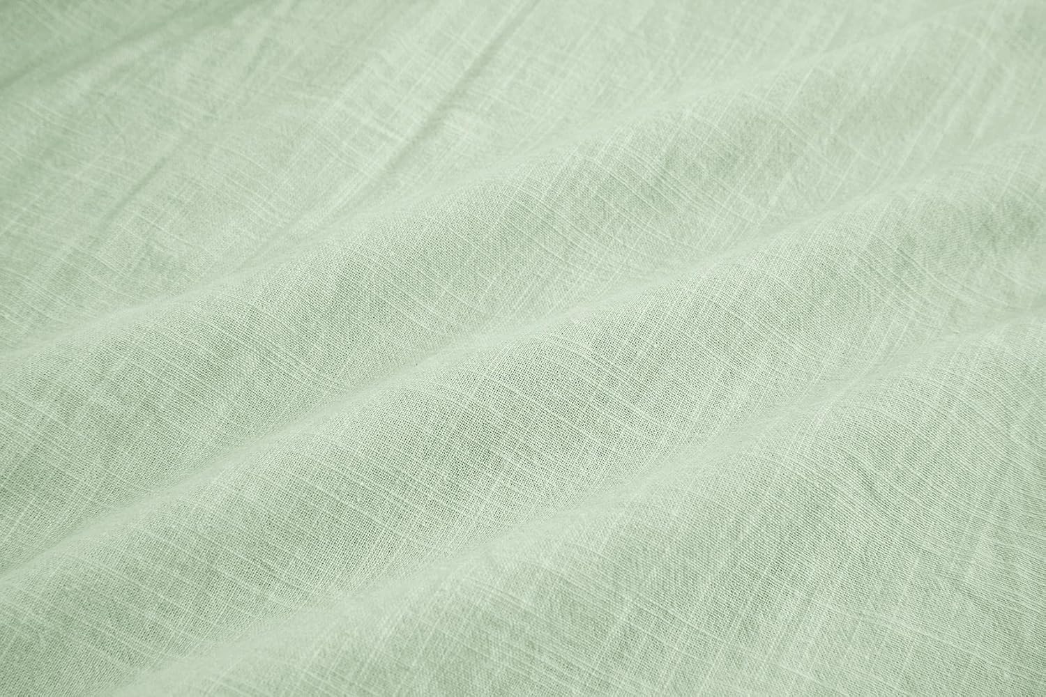 Vista 4 de PASLTER Camisa de lino Guayabera de manga larga para hombre con botones para verano hippie playa fiesta