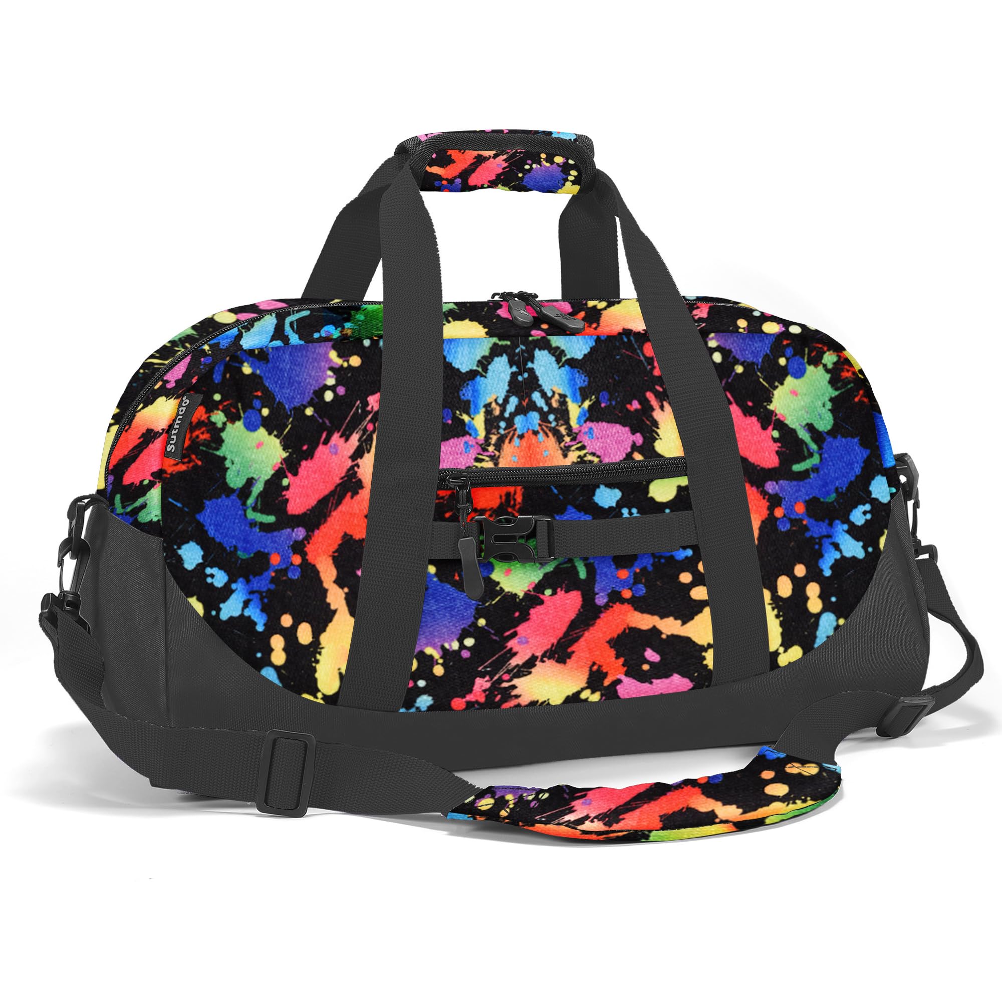 Sutmdo Kids Overnighter Duffel Bag Carry-On Size Sport Bag（11cse) | Carry-On Size, Large Capacity, For School Practice or Overnight Travel, Weekender