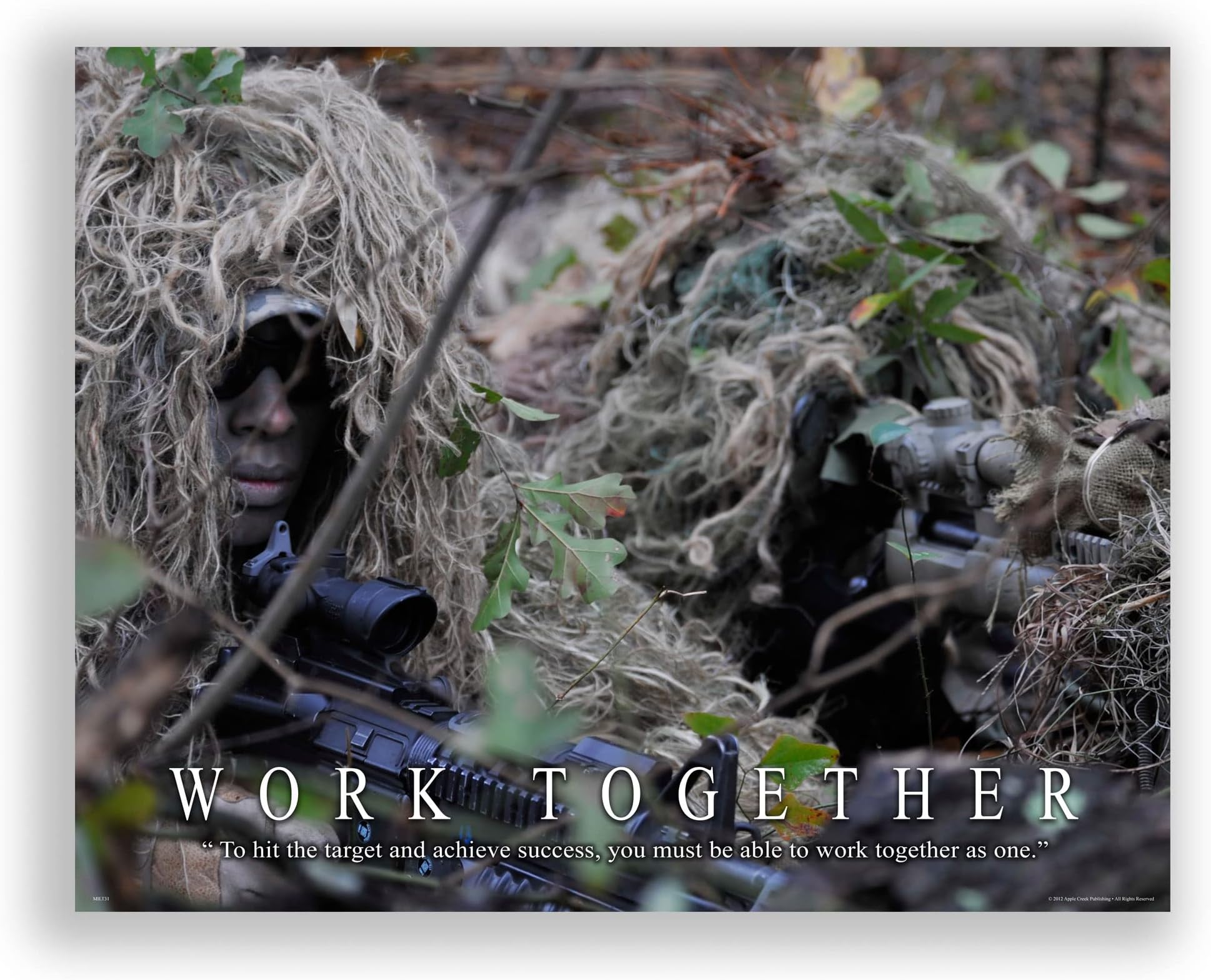 Military Motivational Poster Art Print 11x14 US Army Marines Infantry Soldier Sniper Tanks