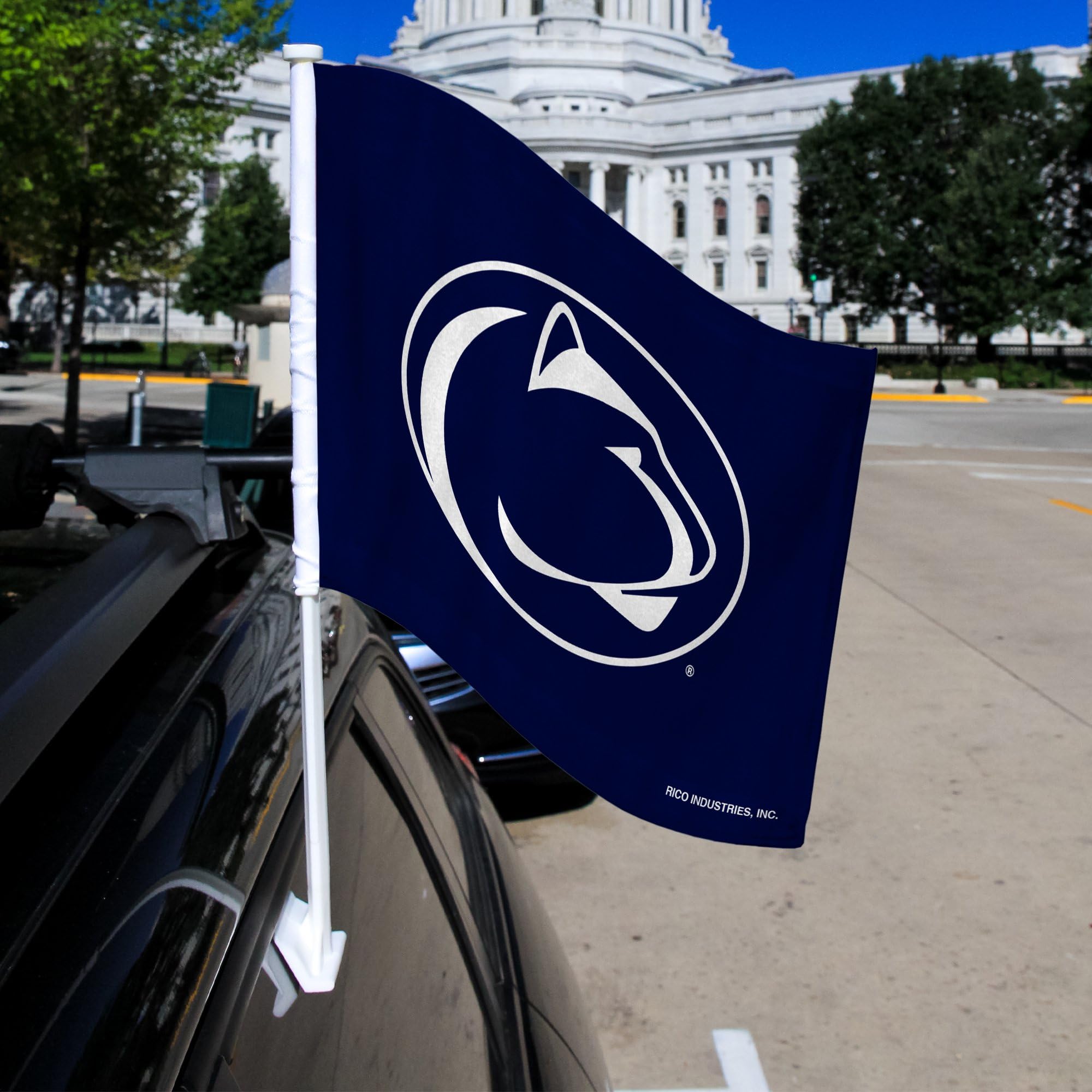 Rico Penn State Nittany Lions Licensed 11X14 Window Mount 2-Sided Car Flag