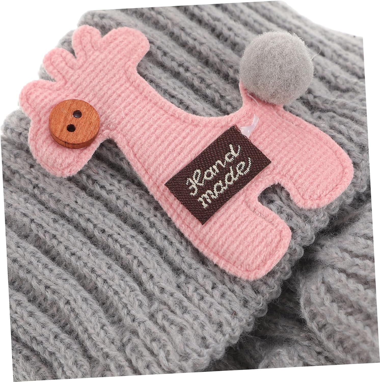 Knitted Cartoon Scarf for Boys Winter Warm Neck Warmer Accessory Soft and Durable for Cold Weather Washable and Travel Friendly