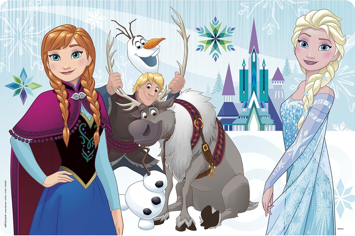 Get Discount 70% Price Zak Designs Disney Frozen Kid's Placemat, 1 Count (Pack of 1), Anna & Elsa Free Shipping 🛒 Zak Designs Disney Frozen Kid's Placemat, 1 Count (Pack of 1), Anna & Elsa