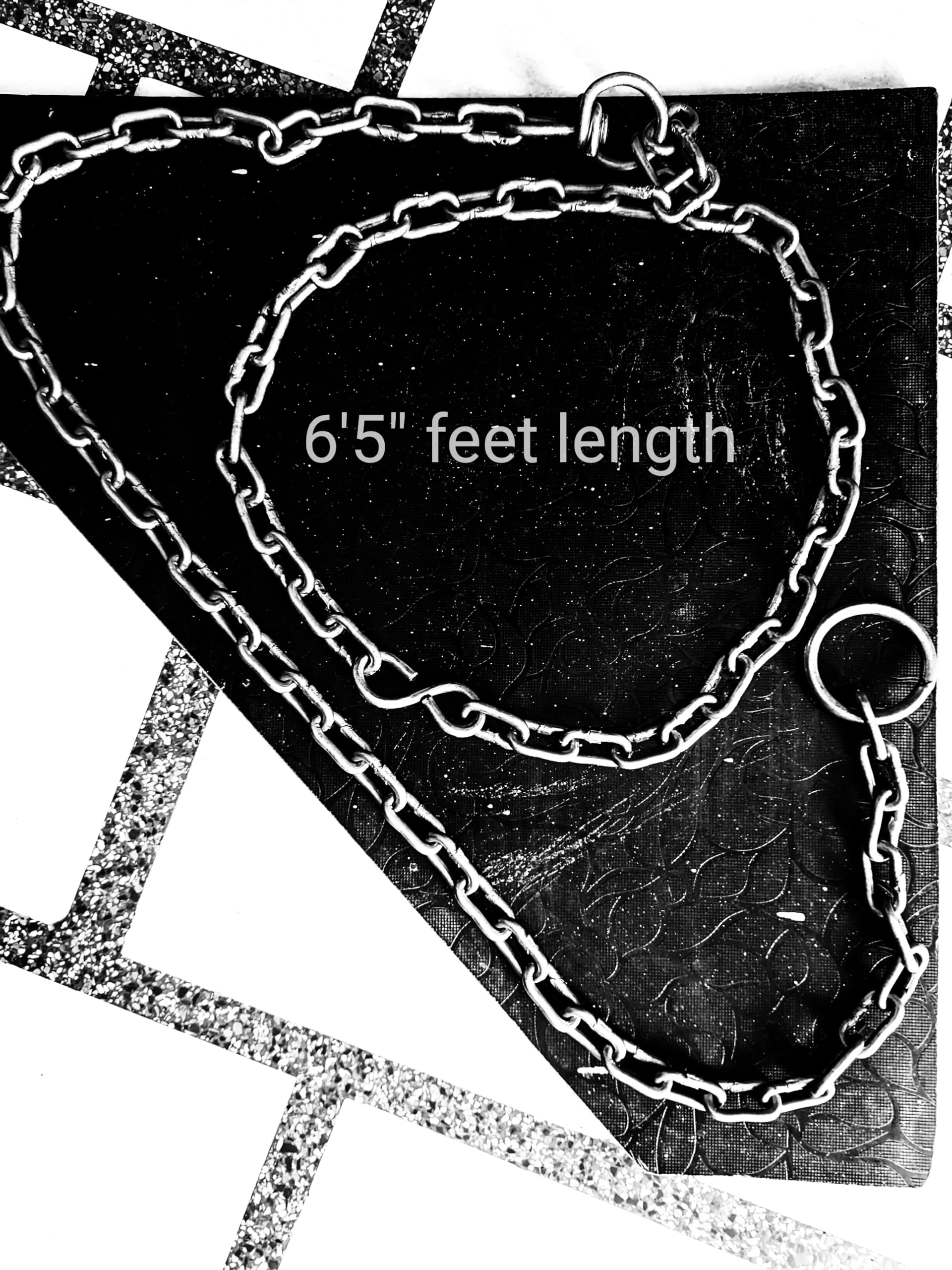Maruti Premium Iron Collar Halter/Belt for Cow/Buffalo/Bull/Pet - Durable and Secure Restraint for Safe Handling and Contro (6 Feet 5 inch 1.9kg, Silver) (B0CVF1FHPJ) Amazon Price History, Amazon Price Tracker