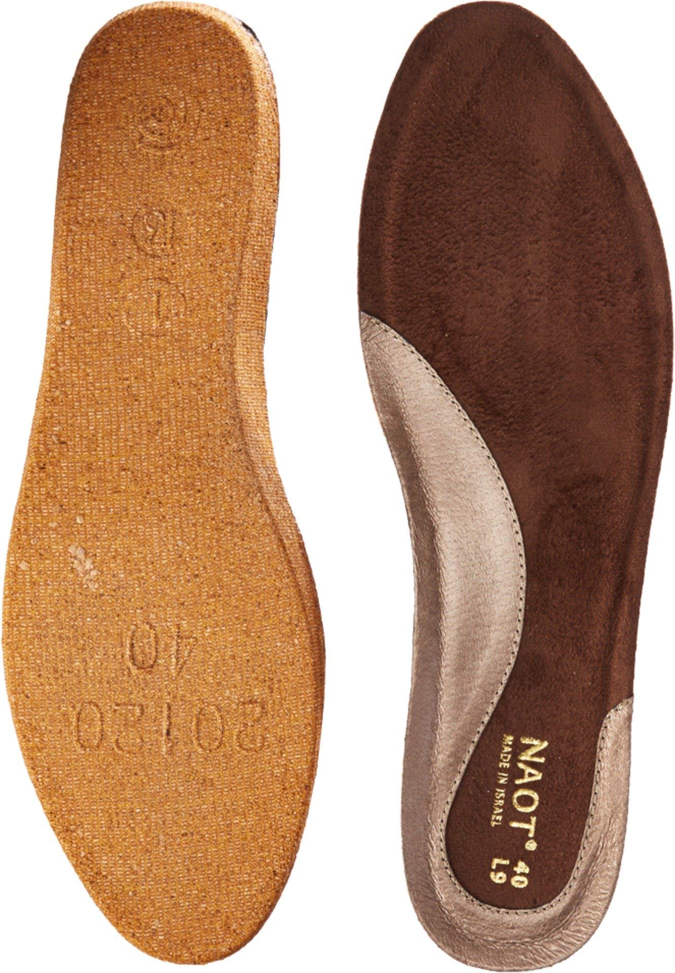 NAOT Footwear Women's Aura Footbed Gold 6 M US
