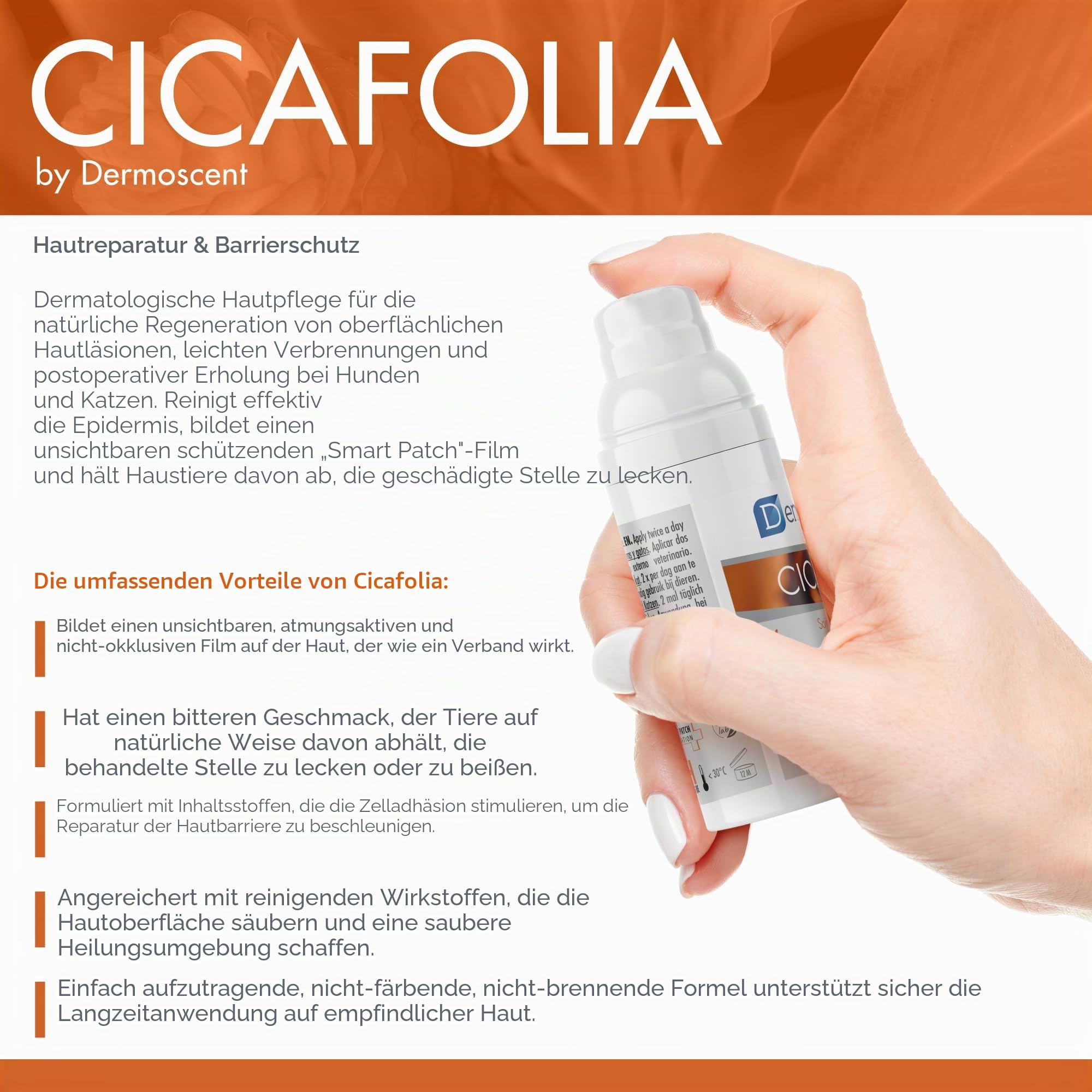 Dermoscent Cicafolia - 30ml