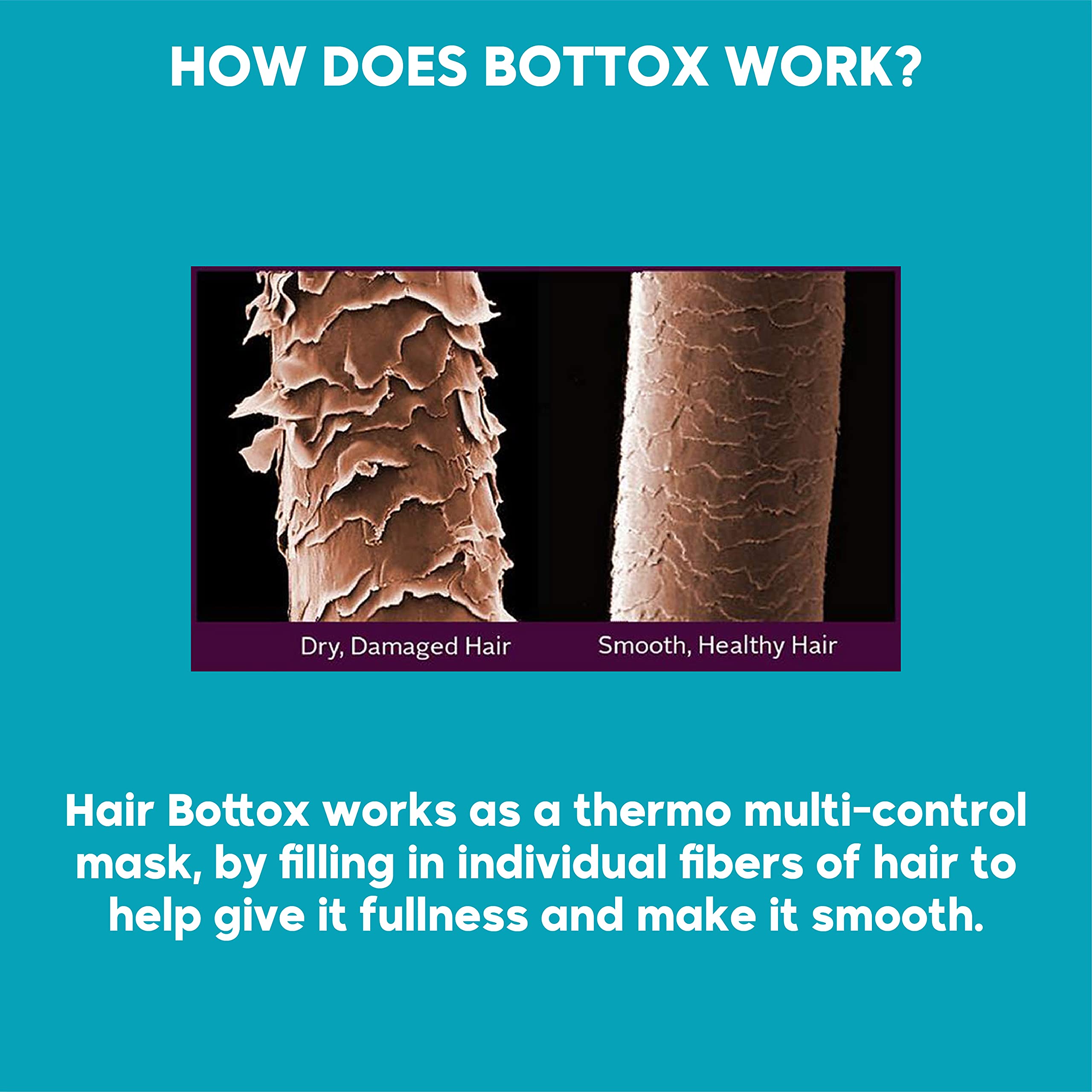Brazilian Hair Bottox Expert Thermal Mask 8.8 oz Contains Marine