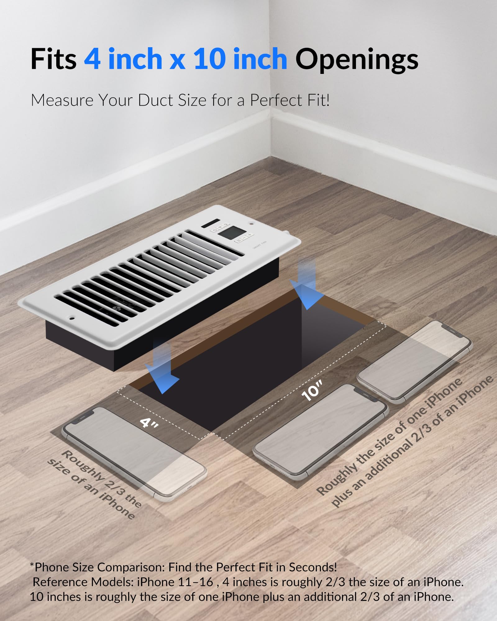 floor air vent fan