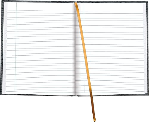 Miniatura 7 de Blueline Diario ejecutivo, encuadernado perfecto, tapa dura, 10.75 x 8.5 pulgadas, 150 páginas a rayas, uva (A10.95)