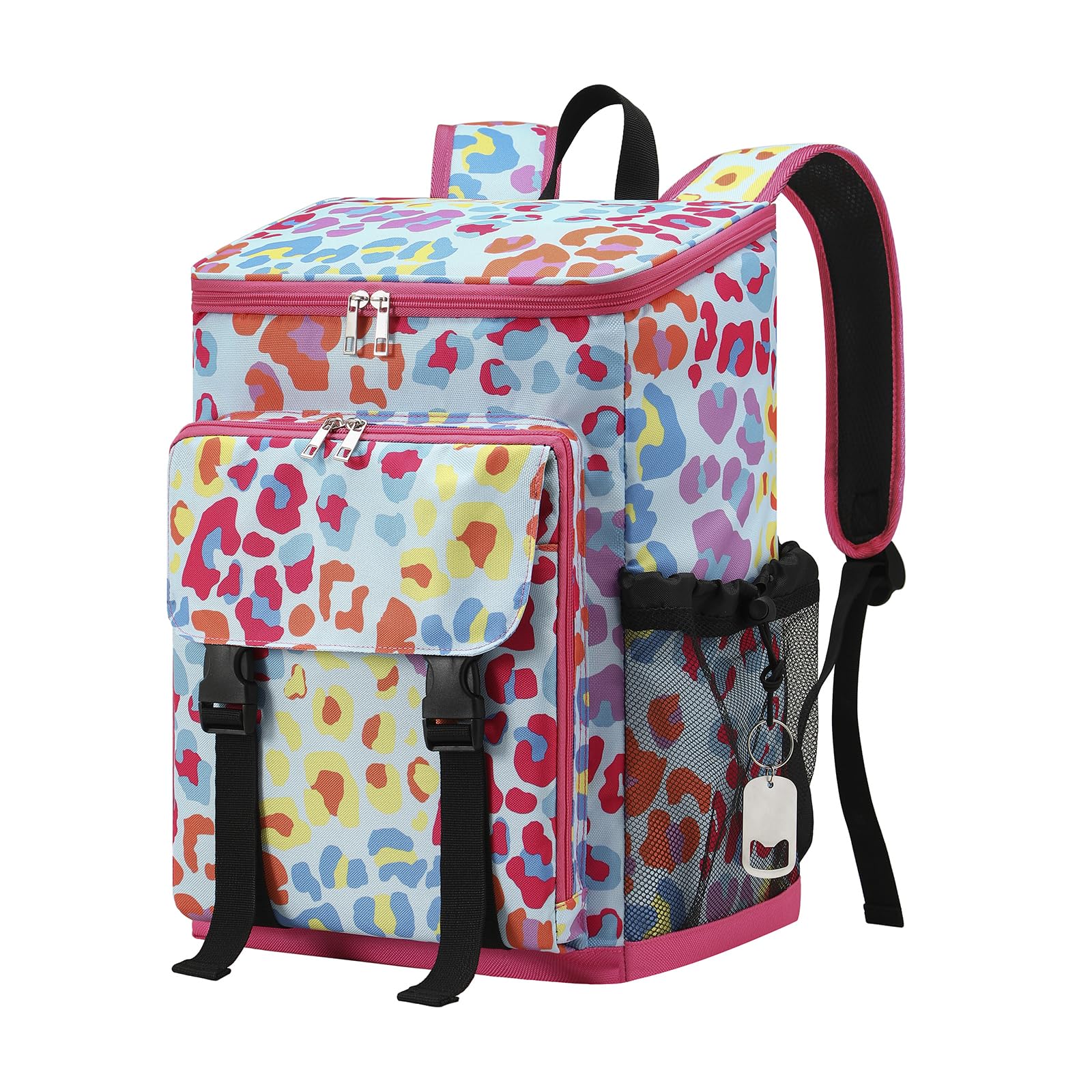 DYSHAYEN Mochila enfriadora, ligera, aislada, a prueba de fugas, bolsa térmica suave para 30 latas, para playa, camping, playa, picnic, almuerzo