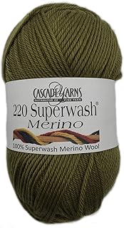 Cascade Yarn - 220 Superwash Merino - Martini Olive 92