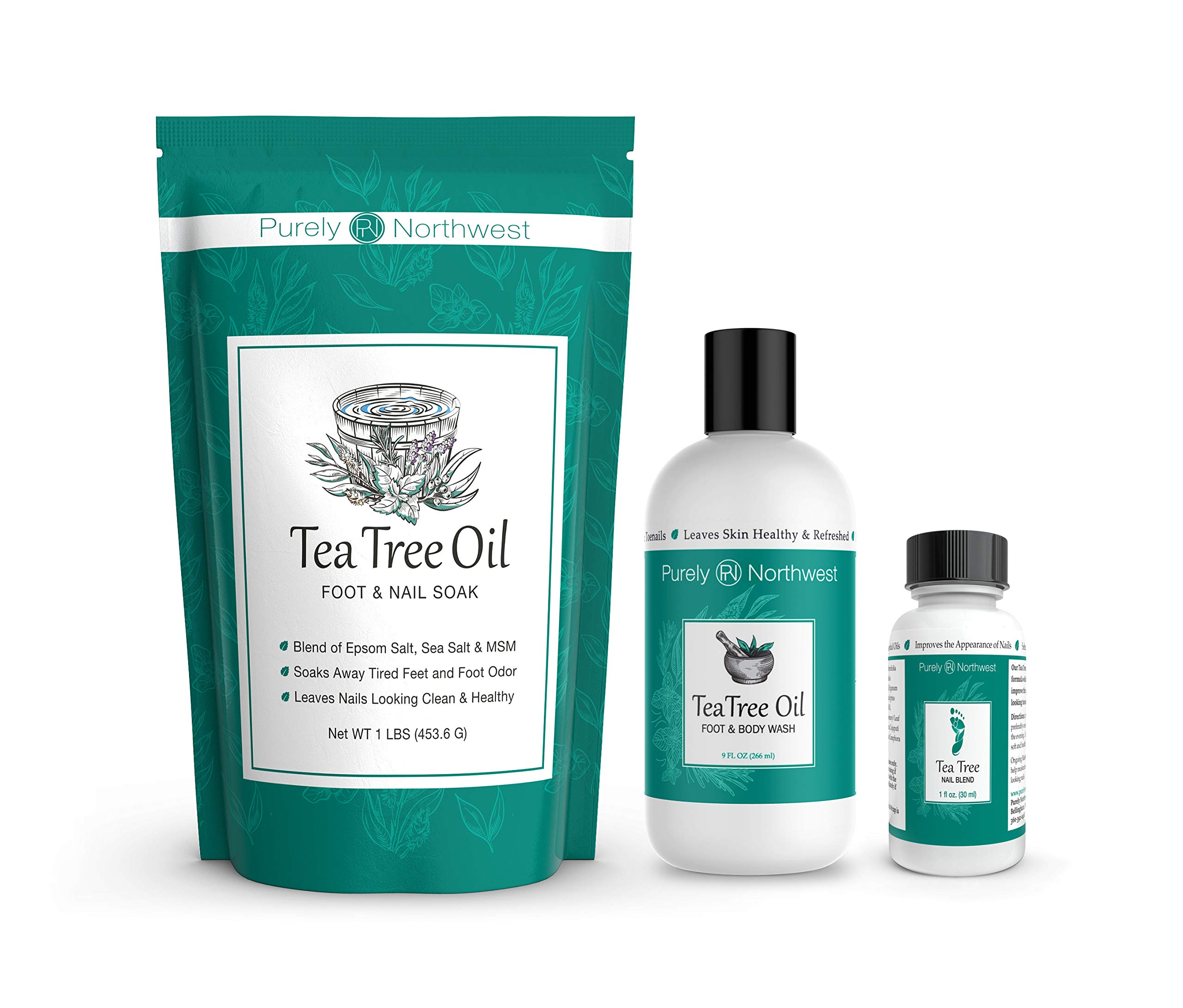 Purely Northwest Tea Tree Oil ExtraStrength Antifungal Foot and