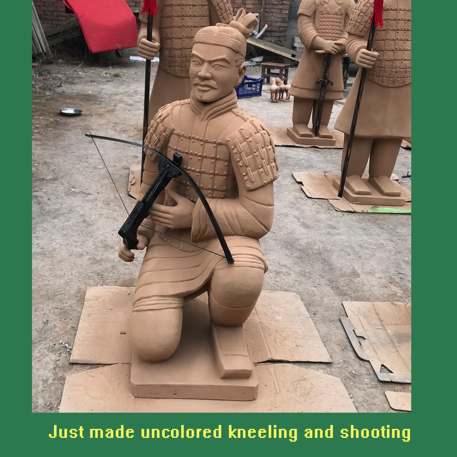 Amazon.com: Chinese Terracotta Kneeling Archer Warrior,Terracotta 