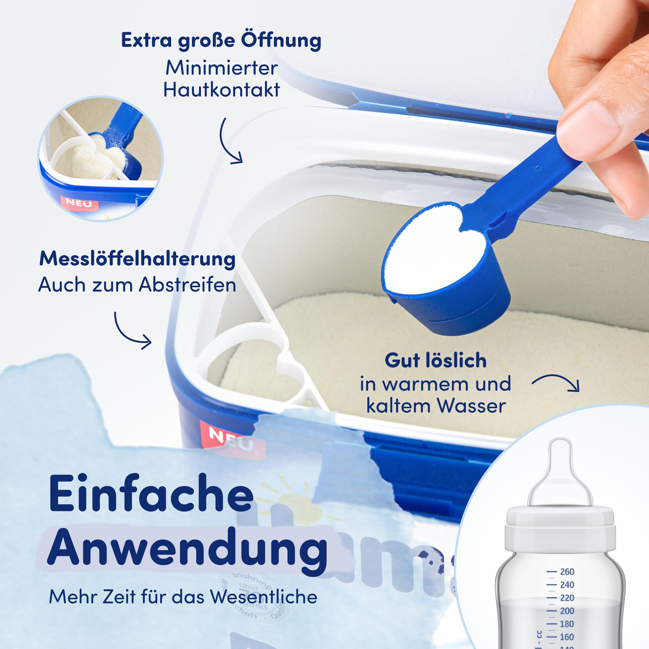 Humana Pre Anfangsmilch 4er Pack (4 x 750g) - Babymilch von Geburt an - Säuglingsnahrung