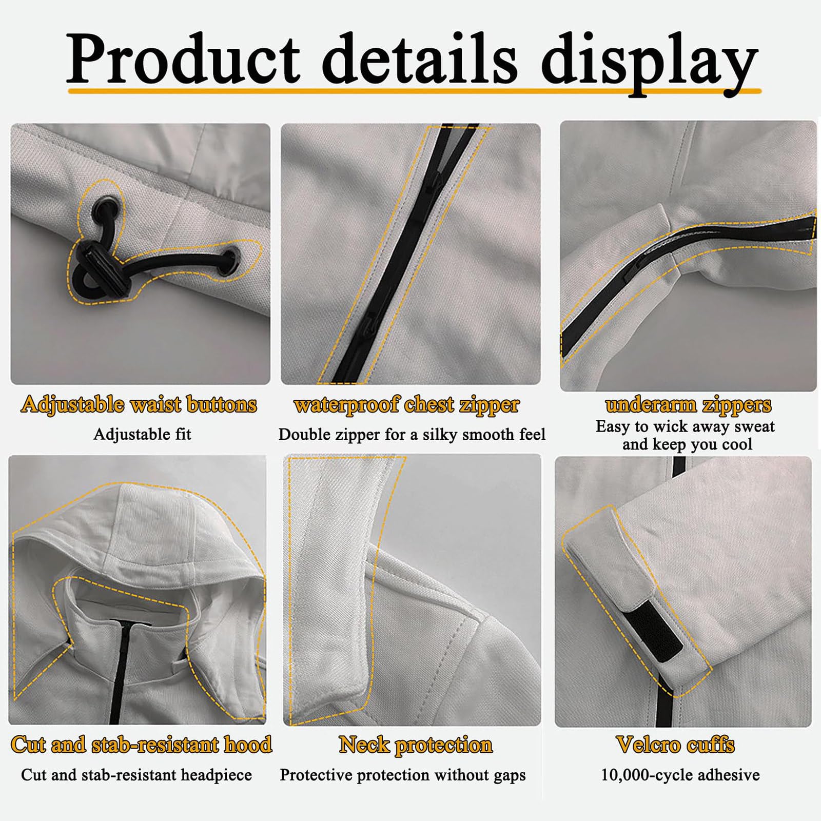 Chaqueta AntipuñAladas, Chaqueta AntiperforacióN para Hombre, ProteccióN De 5 Niveles, ProteccióN De Alto Rendimiento para La Seguridad Personal, para PolicíAs Y Personal De Seguridad. L
