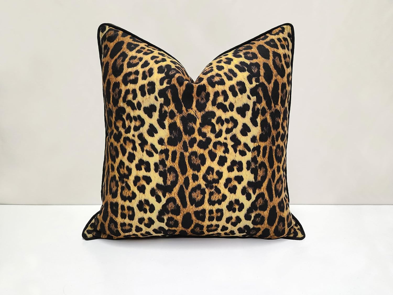 Leopard Print Pillow Cover Leopard Skin Throw Pillow with