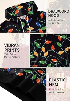 Amazon.com: Arvilhill Mens Ugly Christmas Hoodies Unisex Adult 3D