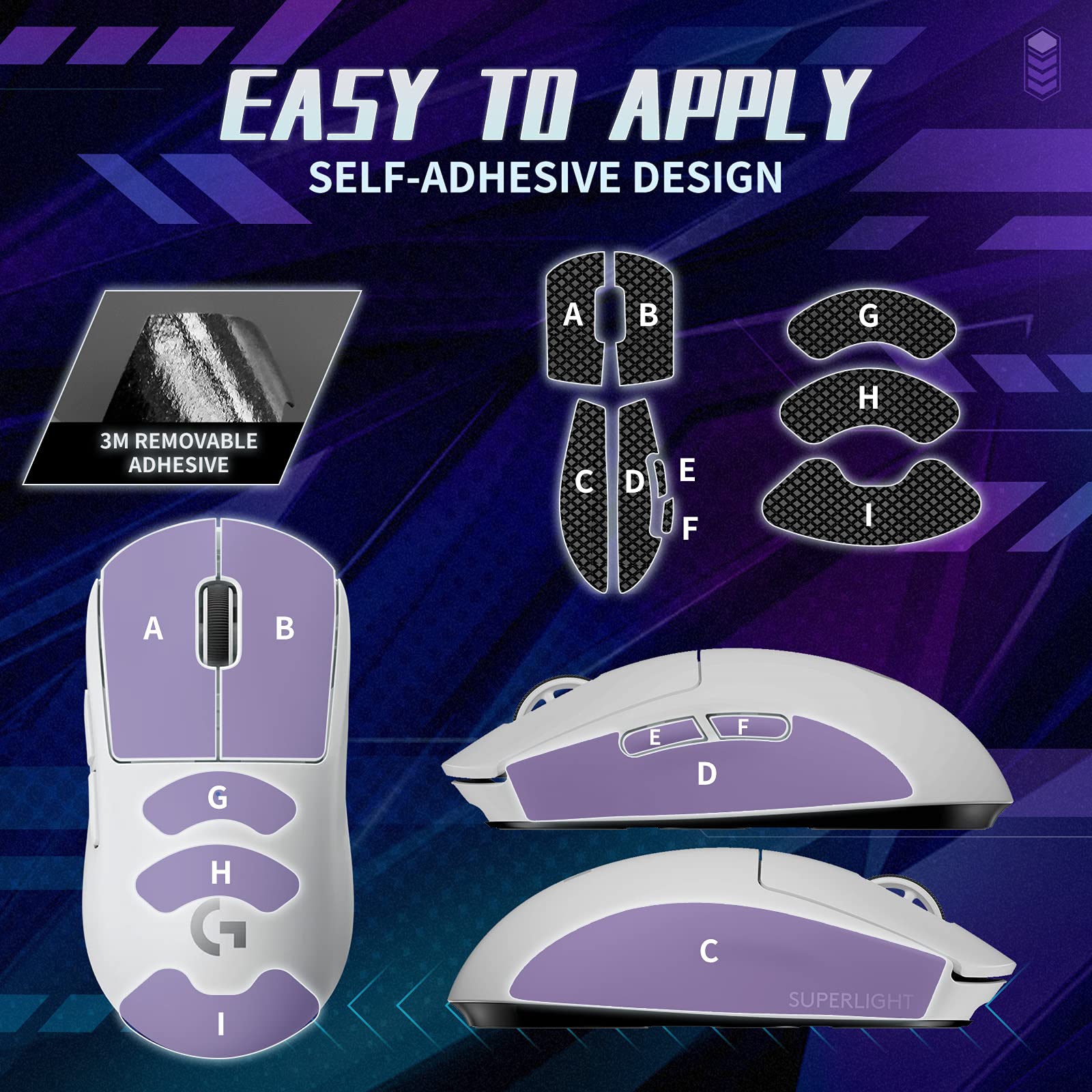 Amazon | TALONGAMES マウスグリップ テープ Logicool G PRO X