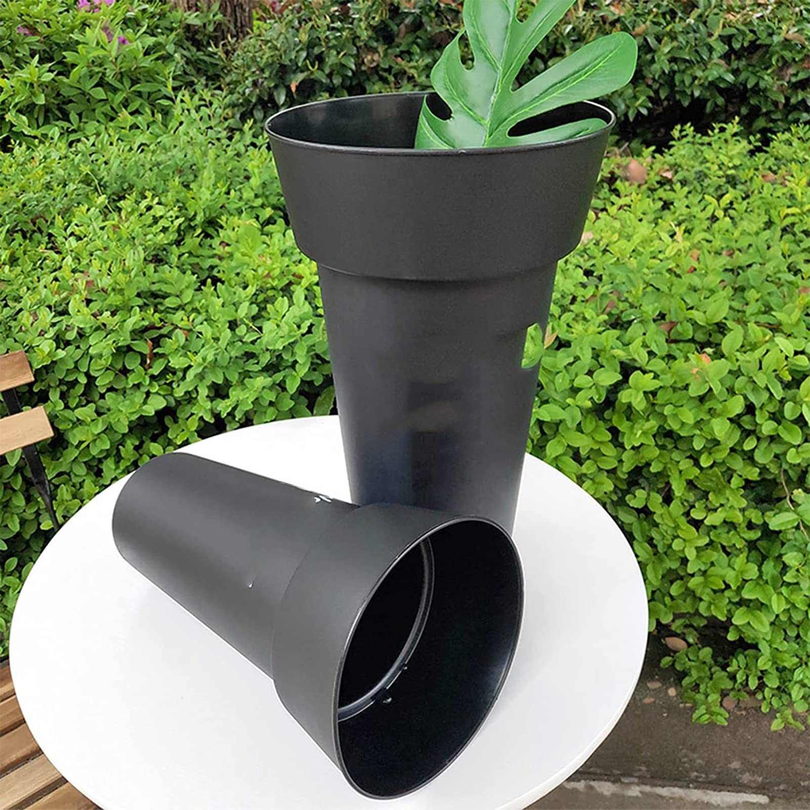 Présentoir à Fleurs, étagère Mobile Robuste Pour Chariot à Plantes, étagère Mobile En Métal Pour Bouquets De Fleuristes Avec Seaux En Plastique, étagère De Fleuriste En Fer Forgé, Pour Magasin De FL
